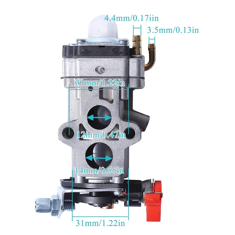 Atunee 581156101 Carburetor Kit for Redmax EBZ7500 EBZ7500RH for Husqvarna