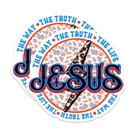 (2 Pack) Inspirational Jesus Magnets - Christian Faith Magnets - Bible Verse Decor - 5" On Longest Side - for Cars, Fridges, Toolboxes - Made in USA - MAG5908