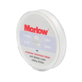 MARLOW Dyneema Whipping Twine 0.9mm 50 Meter White
