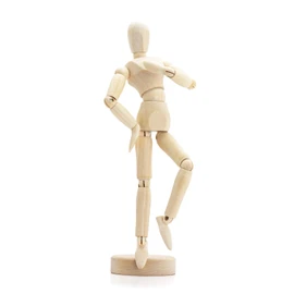 October1st Drawing Doll Model, Wooden Doll, Pose, Mannequin, Hand Model, Model Figure, Arts, Interior, Accessory Stand, Drawing Practice, Movable, Contents: 1 Doll