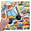 Set of 100 Waterproof Vehicle Stickers, Suitable for Suitcases, Motorcycles,