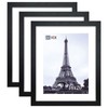 VCK 16x20 Poster Frames 3 Pack Black MDF Wood and