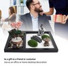 Zen Garden Sand Table Buddha Statue Sandbox Japanese Style Desktop