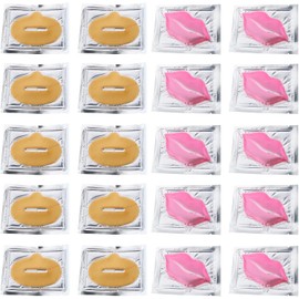 BETOOKY Mascarilla Exfoliante para Labios Colágeno, 20piezas Hidratantes y Nutritivos para Cuidado Diario, Absorción Eficaz y Varios Estilos Varios estilos