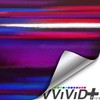 VViViD Holographic Chrome Purple Vinyl Wrap DIY Air-Release Adhesive Film
