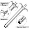 Easy Grip Premium Waterproof Stainless Steel Matt Finish Regular Gas
