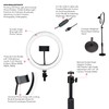 Gator Frameworks 10-Inch LED Desktop Ring Light Stand with Phone
