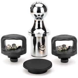 Gelessy 30137 Puck System Gooseneck Hitch Kit Compatible with Ford F-250/F-350/F-450 Super Duty Trucks Nissan Titan XD Trucks - 30000 lbs, 2-5/16-Inch Ball