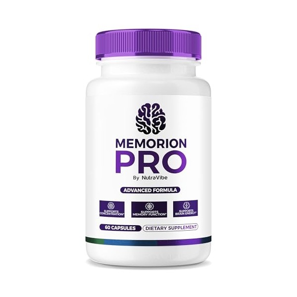 Memorion Pro – MemorionPro Powerful Brain and Memory Supplement with