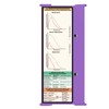 Whitecoat Clipboard® Trifold - Respiratory Therapy Edition (Lilac, Trifold)