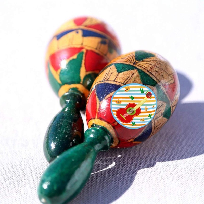 Fiesta Party Stickers Cinco De Mayo Festival Mexican Decorations 200Pcs