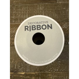 Joanns Joann’s Decorative Ribbon 2-1/2” X 12ft