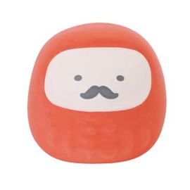 Nol Corporation PUN-5-01 Squeeze Punifuku Daruma Aka