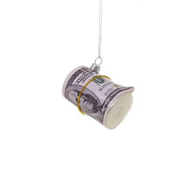 Cody Foster - Roll of Cash Ornament - GO-8503