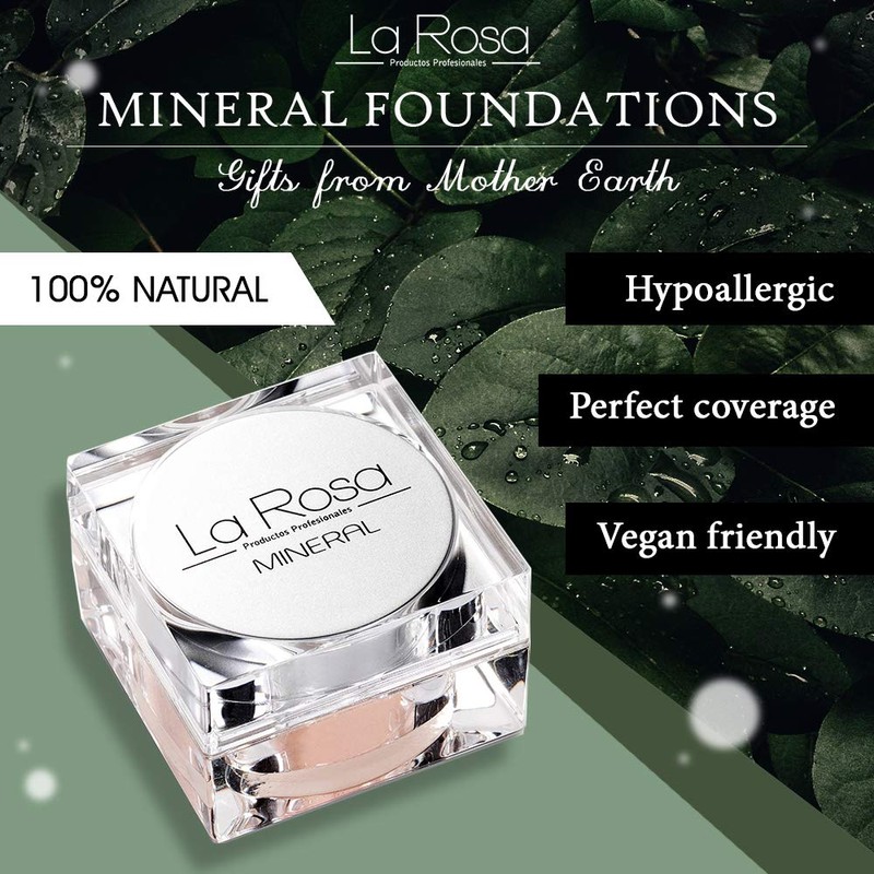 La Rosa Mineral Puder No.63 Caramel Gold