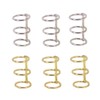 Loose-Leaf Binder Rings, 3 Holes, 0.8 inch (20 mm) Hole