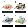 WEJIPP Pull Out Cabinet Drawer Organizer Expendable Sliding Shelf Stainless