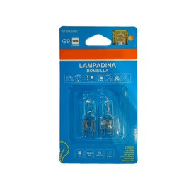 A2ZWORLD 2 Pezzi Lampadine Alogena G9 Dimmerabile, Bianco Caldo 2800K, 28W 370 Lumen