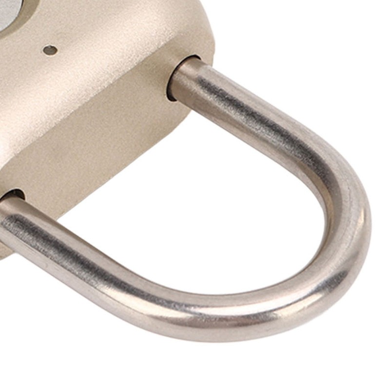Fingerprint Padlock IPX2 Waterproof Smart Keyless Biometric Thumbprint Lock for