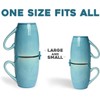 ELYPRO - Drinkware apilador (Azul)