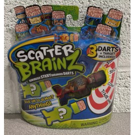 CDI Scatter Brainz Sticky Darts 3 Darts and 1 Target included Series 1