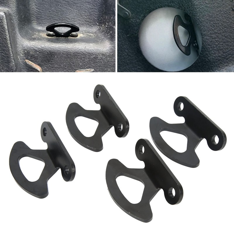 4pcs Truck Bed Tie Down Hook Inner Bed Tie Downs