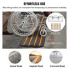 VEVOR 2 Pack Rubber Curb Ramps for Driveway, Heavy Duty