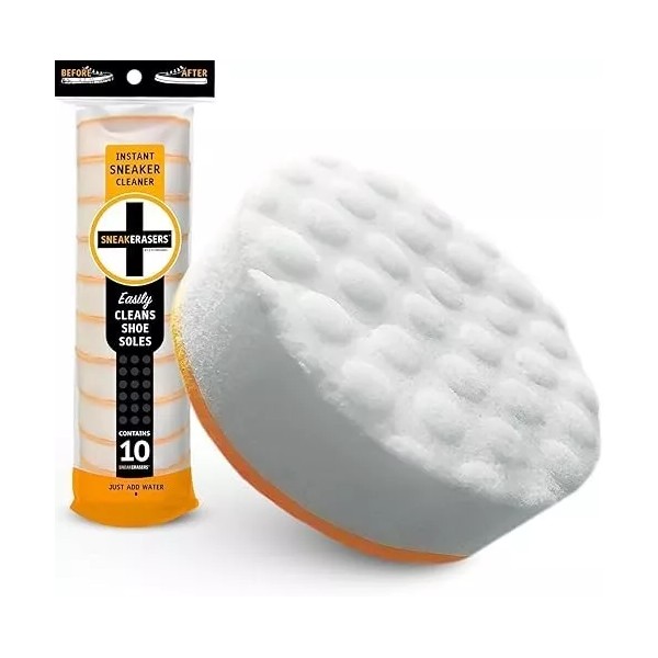 Branded [NEW] SneakERASERS Instant Sole&Sneaker Cleaner Disposable Pack Contain 10