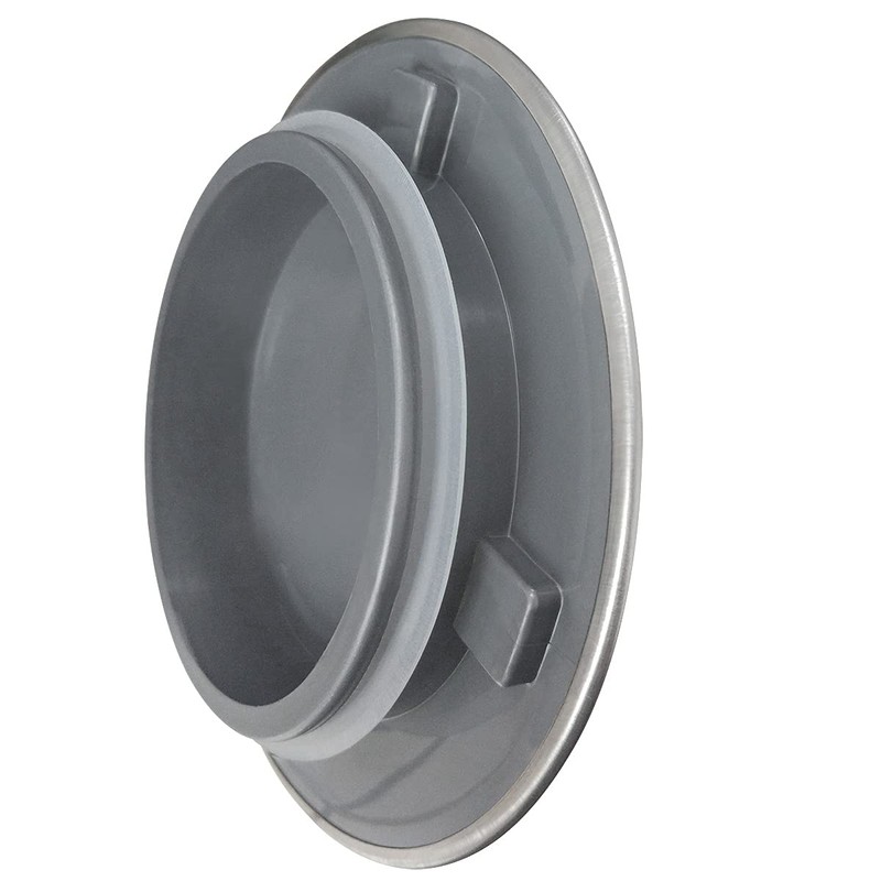 GZILA Kitchen Sink Stopper, Flat Decor Cover 304 Stainless Steel