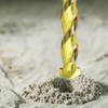 Masonry Drill Bit Set 3/16 in. Carbide Tip Golden Flute