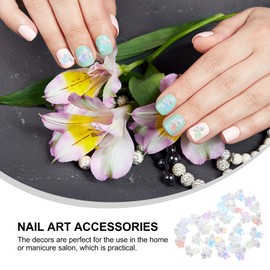 Ipetboom 30pcs Art Charms Elegant Manicure Gems for Nail Decorations for Weddings Parties and Special Occasions for Home and Salon Use
