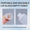 uadbau uadbau 6PCS Empty Lip Gloss Tubes - 8ml Clear