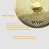 Low Volume Cymbal Pack,5 Pieces Set -14" Hi-Hats, 16" Crash,