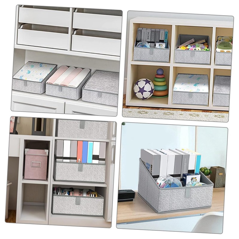 Ciieeo Foldable Trapezoid Storage Bin Multi Function Clothes Organizer for