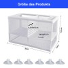 Breeding Tank Aquarium with Insulation Net and Suction Cups, Breeding