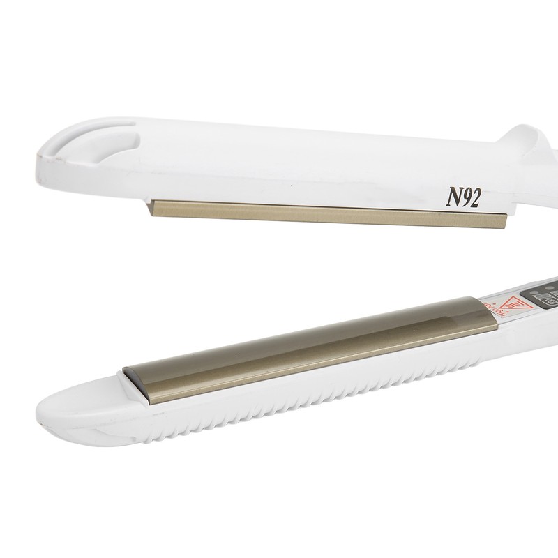 Hair Straightener Electronic Ceramic Fast Heating Curling Straightening Iron 100‑240V