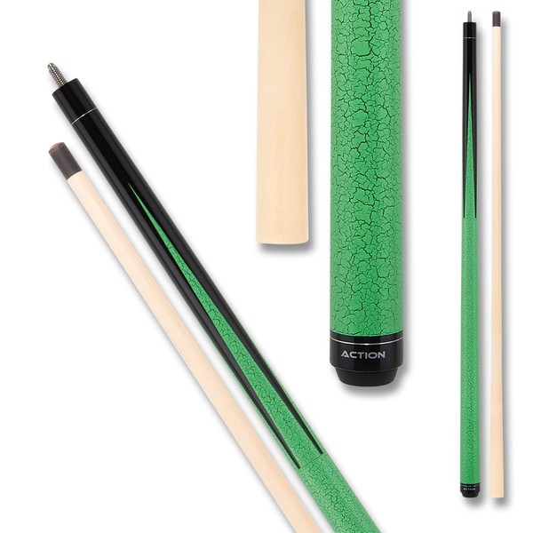 Action ACTBKH06 Heavy Break Billiards Pool Cue Stick - Black