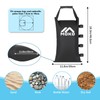 MoKo 4 Pack 120 LBS Zipper Top Sand Bags for