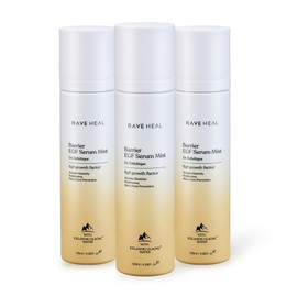 Ravehill Barrier Tightening EGF Bridal Serum 6GF Mist Prevents fine dust adsorption, youthful looking high elasticity mist (EGF+FGF+IGF), 3 pieces, 120ml / 레이브힐 장벽탄탄 EGF 신부세럼 6GF 미스트 미세먼지 흡착방지 동안유지 고탄력 미스트(EGF+FGF+IGF), 3개, 120ml