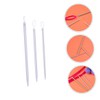 STOBOK Yarn Threader Needles Set 3pcs Plastic Yarn Needles Loop