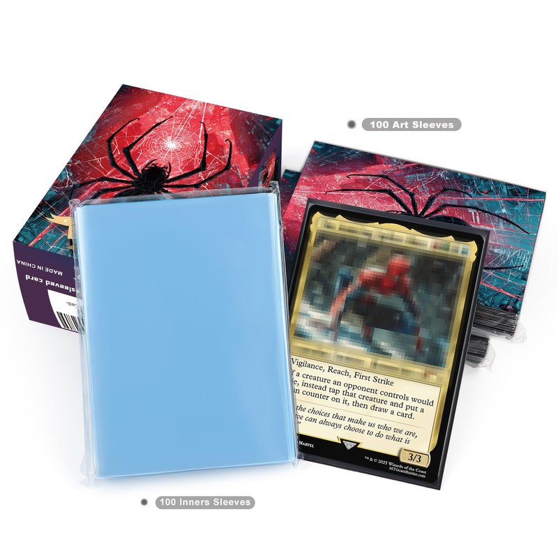 Katomula 100 MTG - Fundas para tarjetas con 100 fundas