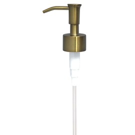 Metallic Gold, Metal Lotion Replacement Pump, 28/400, 2CC (One)