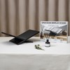 PUERSI Open Display Stand, Wooden Large Book Holder, Coffee Table