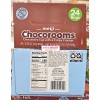 Meiji Chocorooms Chocolatey Cap with a Crispy Cracker 24 Bag