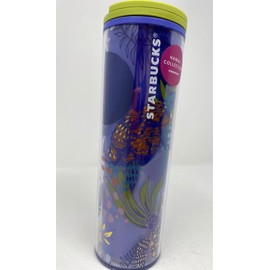 Starbucks Hawaii Collection 16oz Blue Sea Turtle Moon Tumbler
