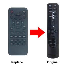 AULCMEET RP-Hub1 Replacement Remote Control Compatible with Klipsch Stereo AV System HD Wireless Speaker RP-440WF RP-440WC RP-110WSW RP-140WM