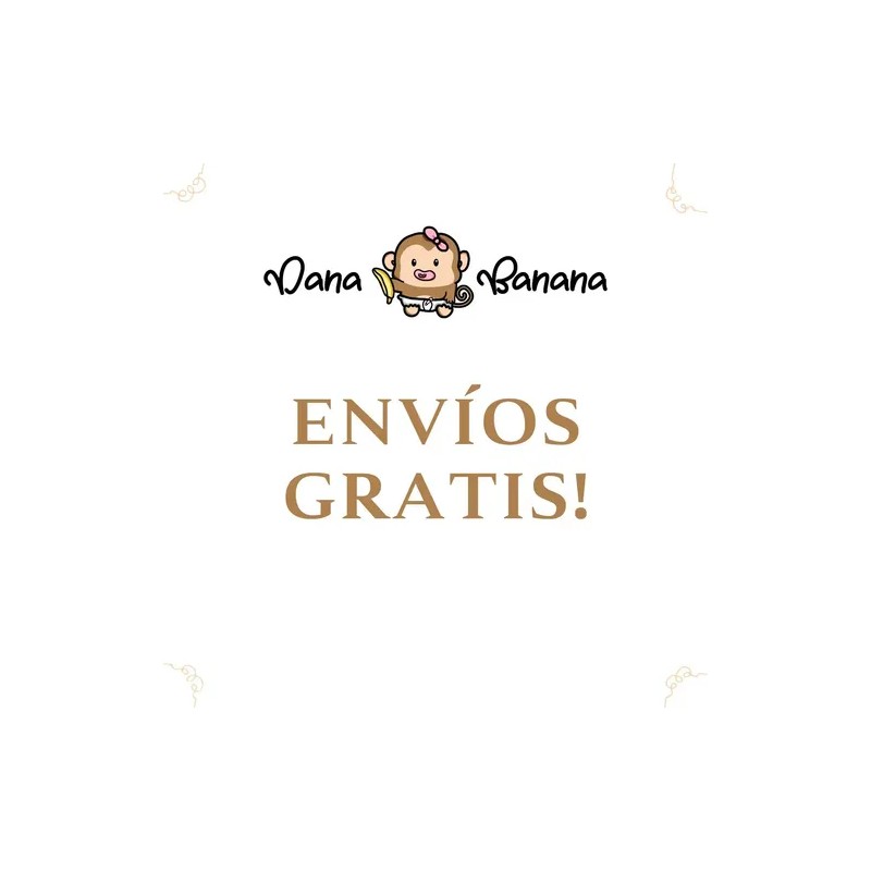 Paquete 4 Pañales Ecologicos Dana Banana 4 Insertos Bambu