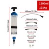 500ml Automotive Fluid Extractor Syringe Hand Pump with Hose
