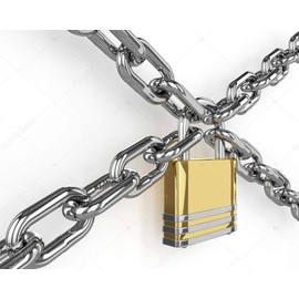 Heavy Duty Galvanized Chain Links Extra Strong Welded Dipped Shiny Chrome Plated and Polished DIY for Fence Gate Bike Cycle Security Lock (4mm, 3 metre)