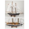 SAILINGSTORY Wooden Sailboat Model Ship Bluenose 1/110 Scale Replica Schooner